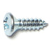 #6 x 1/2" Zinc Plated Steel Phillips Oval Head Sheet Metal Screws