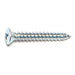 #6 x 1" Zinc Plated Steel Phillips Oval Head Sheet Metal Screws