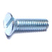 3mm-0.5 x 10mm Zinc Plated Class 4.8 Steel Coarse Thread Slotted Flat Head Machine Screws