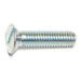 5mm-0.8 x 20mm Zinc Plated Class 4.8 Steel Coarse Thread Slotted Flat Head Machine Screws