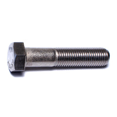 7/16"-20 x 2" 18-8 Stainless Steel Fine Thread Hex Cap Screws