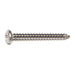 #6 x 1-1/4" 18-8 Stainless Steel Phillips Pan Head Sheet Metal Screws