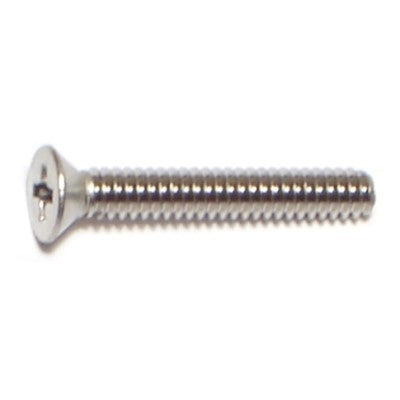 #4-40 x 3/4" 18-8 Stainless Steel Coarse Thread Phillips Flat Head Machine Screws