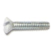 #6-32 x 3/4" White Painted Steel Coarse Thread Slotted Oval Head Switch Plate Screws