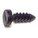 7/64" x 0.4" Black Plastic Hole Flex Retainers