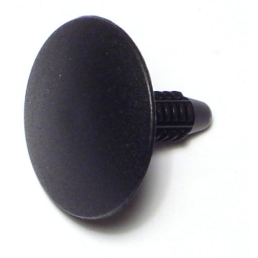 5.5mm x 25mm x 20mm Black Plastic Hole Shield Clips
