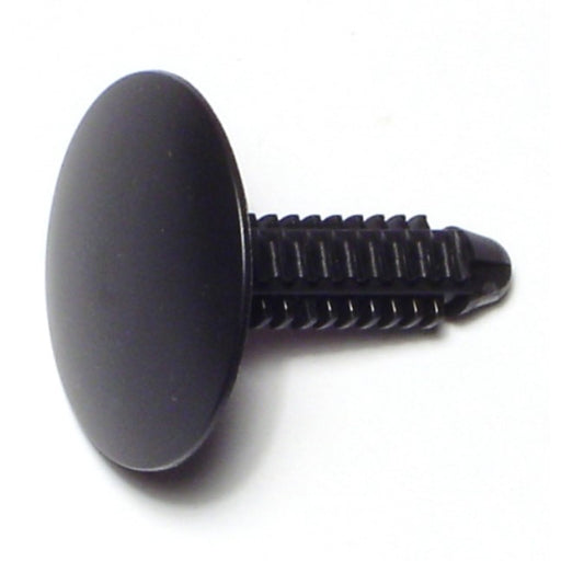 1/4" x 1" Black Plastic Hole Shield Clips