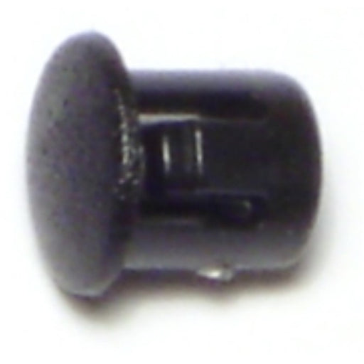 1/4" Black Nylon Plastic Flush Head Hole Plugs