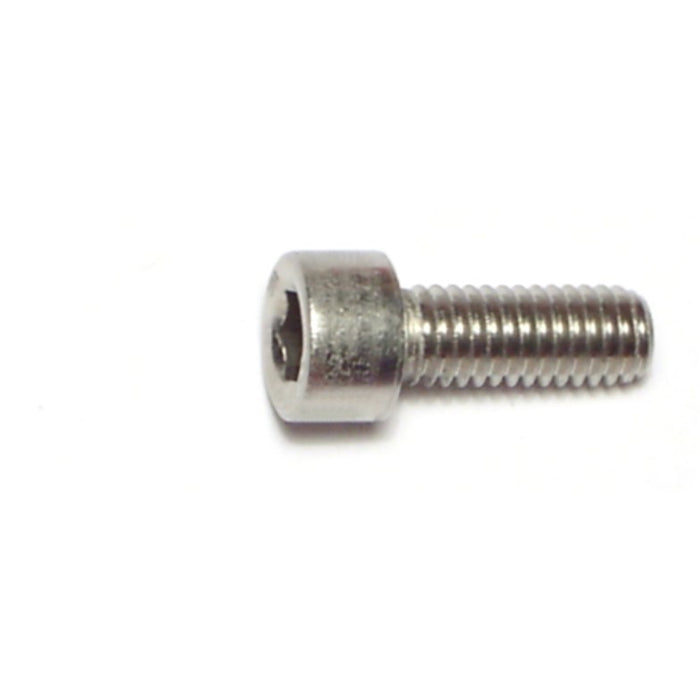 6mm-1.0 x 16mm Stainless A2-70 Steel Coarse Thread Hex Socket Cap Screws
