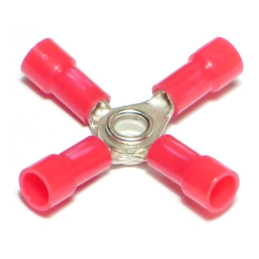 22 WG to 18 WG Four-Way Butt Connectors