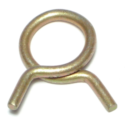 9/16" OD Zinc Plated Steel Hose Clamps