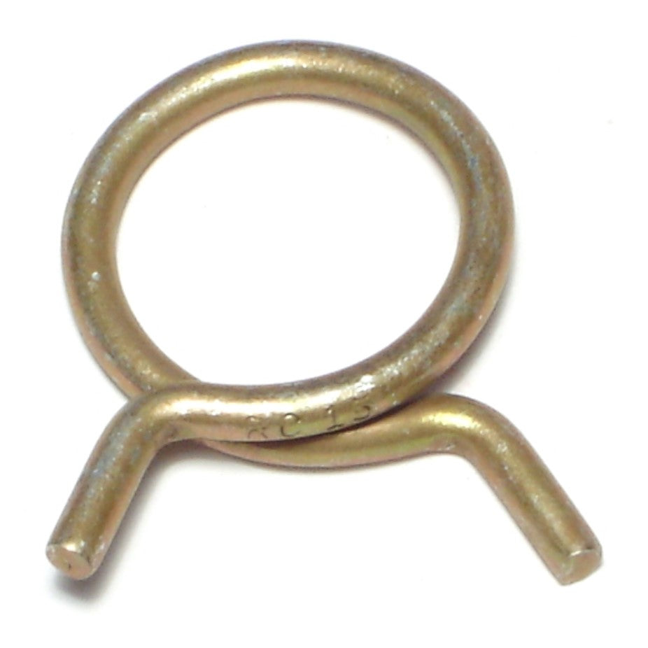 15/16" OD Zinc Plated Steel Hose Clamps