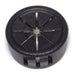 .937" OD x 9/16" Black Nylon Plastic Panel Grommets