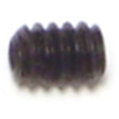 #6-32 x 3/16" Steel Coarse Thread Hex Socket Headless Set Screws