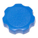 1/4" Blue Plastic Flowerette Thumb Screw Knobs