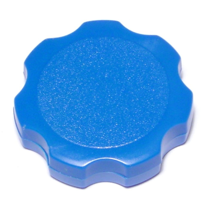 5/16" Blue Plastic Flowerette Thumb Screw Knobs