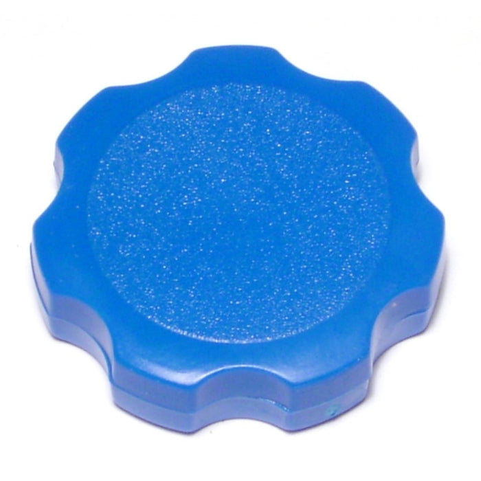 3/8" Blue Plastic Flowerette Thumb Screw Knobs