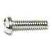 #10-24 x 3/4" Zinc Plated Steel Coarse Thread Slotted One-Way Round Head Screws