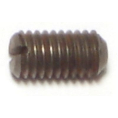 #10-32 x 3/8" Steel Fine Thread Slotted Headless Set Screws