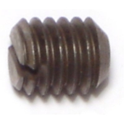 5/16"-18 x 3/8" Steel Coarse Thread Slotted Headless Set Screws