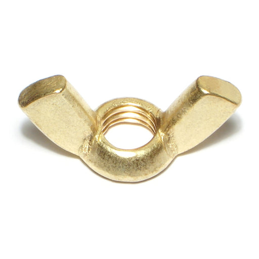 1/2"-13 x 1-15/16" Brass Coarse Thread Cold Forged Wing Nuts