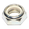5/8"-11 Zinc Plated Grade 2 Steel Coarse Thread Nylon Thin Lock Nuts
