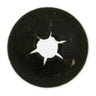 1/16" Black Phosphate Steel Pushnut Washers