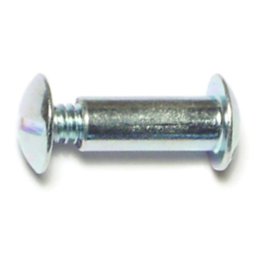 #10-24 x 5/8" Zinc Plated Steel Screw Posts