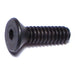 #6-32 x 1/2" Plain Steel Coarse Thread Flat Head Socket Cap Screws