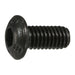 #8-32 x 3/8" Plain Steel Coarse Thread Button Head Socket Cap Screws