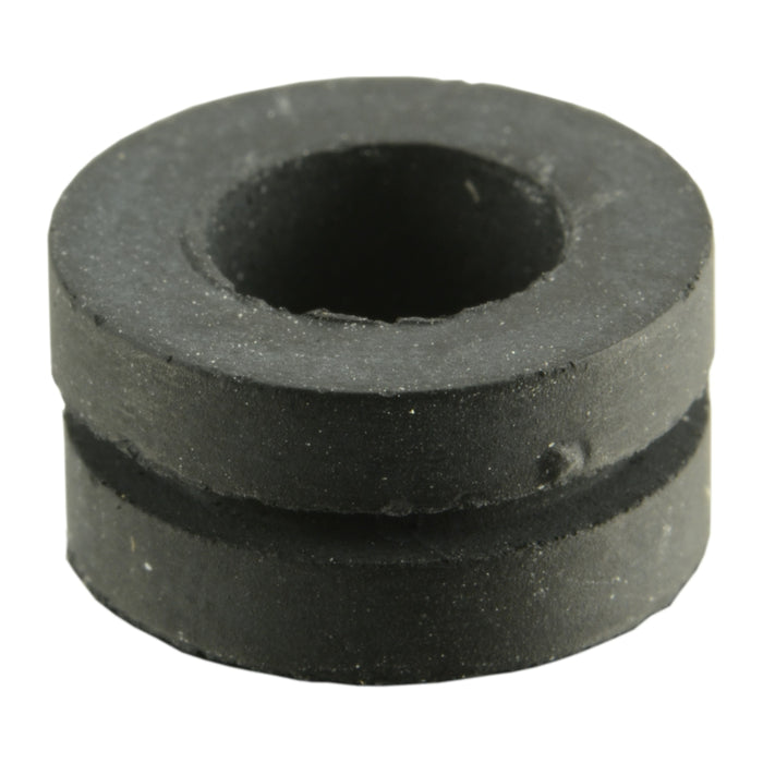 9/32" x 1/2" x 0.6" Black Rubber Grommets