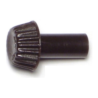#6-32 Black Plastic Coarse Thread Lamp Turn Knobs