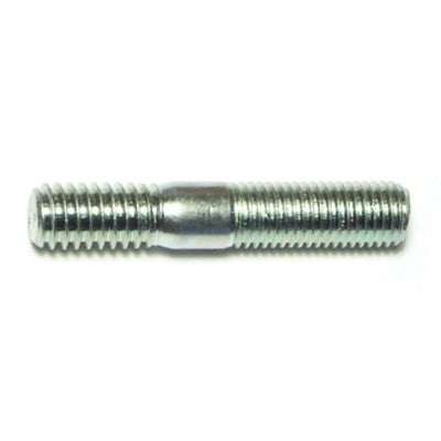 5/16"-18 x 5/16"-24 x 1-3/4" Zinc Plated Steel Fine Thread Automotive Studs