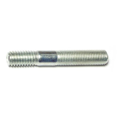 3/8"-16 x 3/8"-24 x 2-3/8" Zinc Plated Steel Fine Thread Automotive Studs