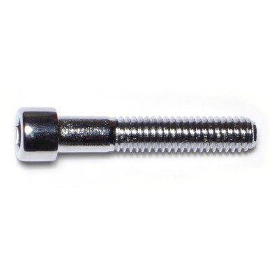 5/16"-18 x 1-3/4" Chrome Plated Grade 8 Steel Coarse Thread Smooth Head Socket Cap Screws