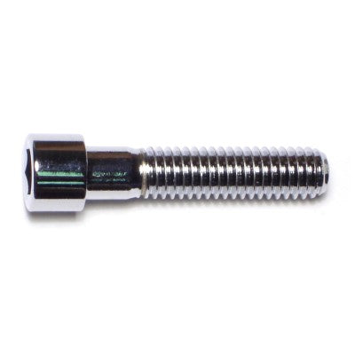 3/8"-16 x 1-3/4" Chrome Plated Grade 8 Steel Coarse Thread Smooth Head Socket Cap Screws