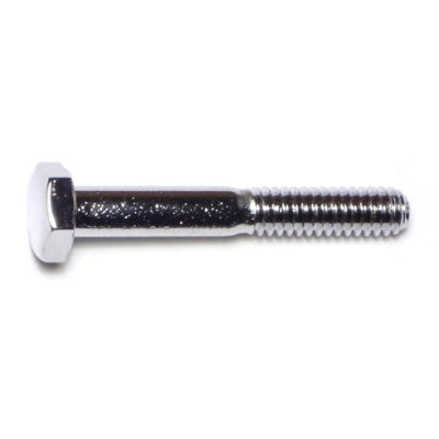1/4"-20 x 1-3/4" Chrome Plated Grade 5 Steel Coarse Thread Hex Cap Screws