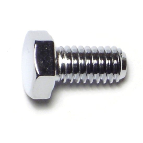 5/16"-18 x 5/8" Chrome Plated Grade 5 Steel Coarse Thread Hex Cap Screws