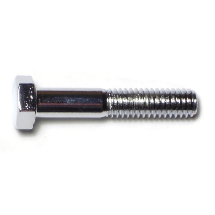 5/16"-18 x 1-3/4" Chrome Plated Grade 5 Steel Coarse Thread Hex Cap Screws