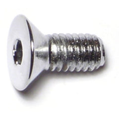 5/16"-18 x 3/4" Chrome Plated Grade 8 Steel Coarse Thread Flat Head Socket Cap Screws