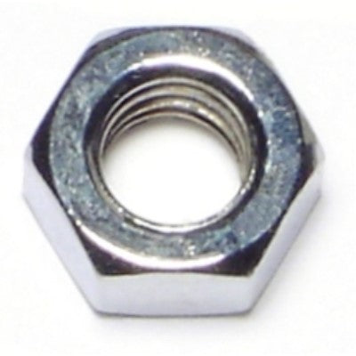 5/16"-18 Chrome Plated Grade 5 Steel Coarse Thread Hex Nuts