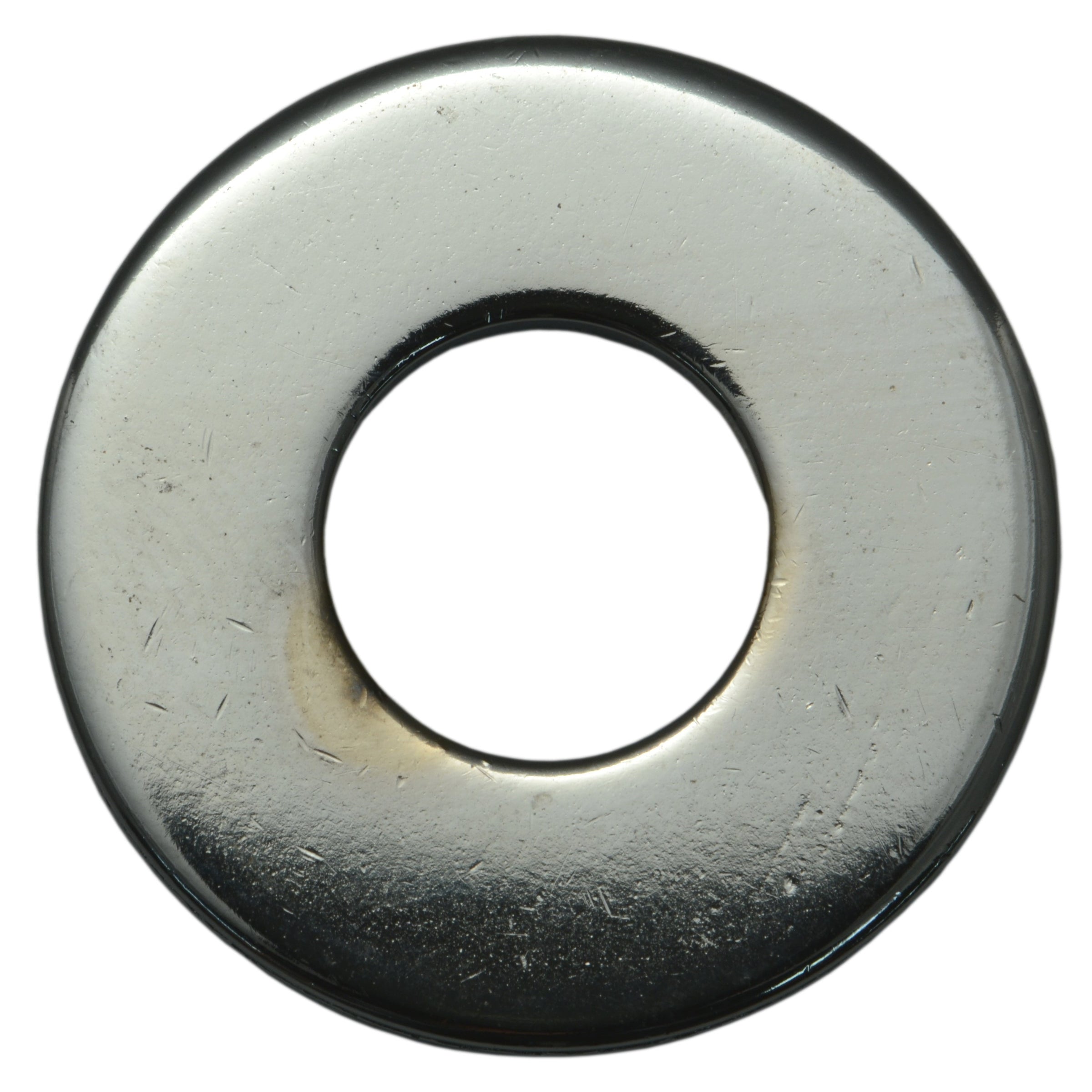 5/16" x 3/8" x 7/8" Chrome Plated Grade 2 Steel USS Flat Washers