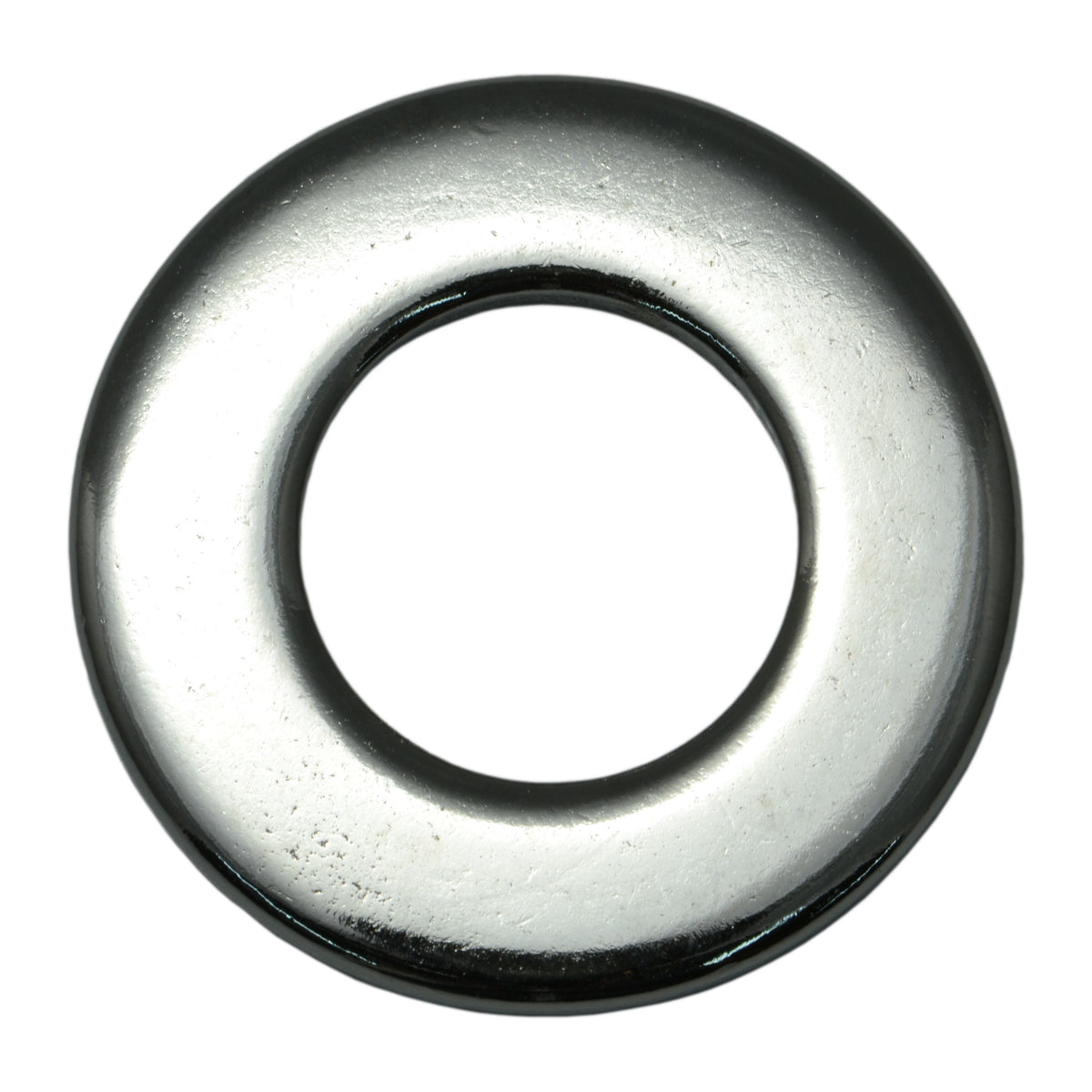 9/16" x 19/32" x 13/16" Chrome Plated Grade 2 Steel SAE Flat Washers