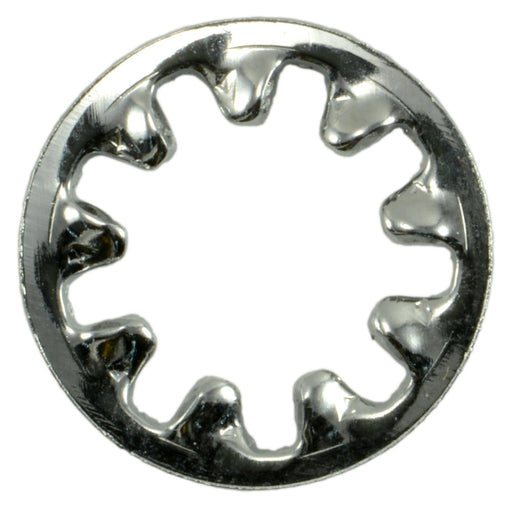 1/4" x 31/64" Chrome Plated Grade 8 Steel Internal Tooth Lock Washers