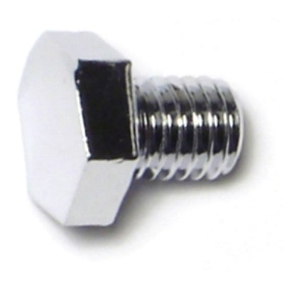 8mm-1.25 x 10mm Chrome Plated Class 8.8 Steel Coarse Thread Hex Cap Screws