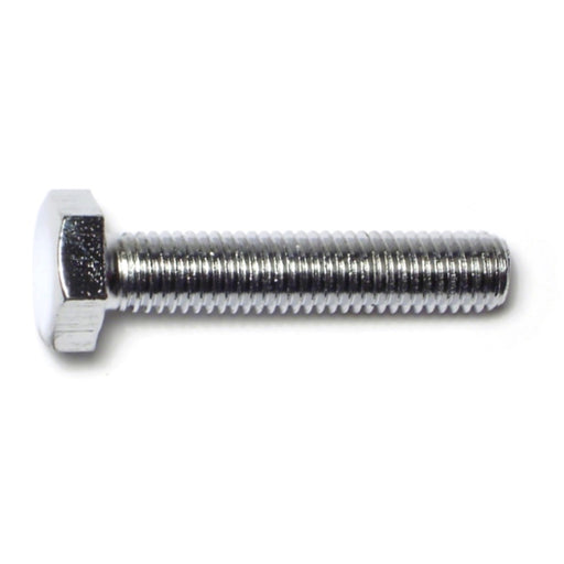 10mm-1.5 x 50mm Chrome Plated Class 8.8 Steel Coarse Thread Hex Cap Screws