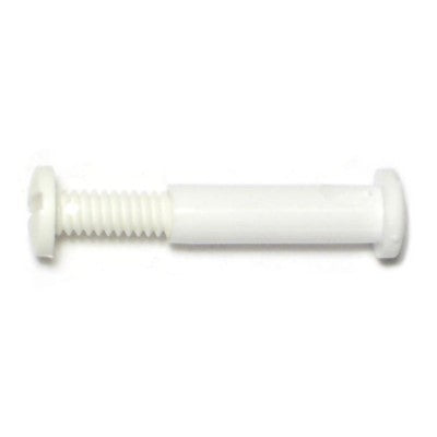 7/8" x 7/8" White Plastic Posts with Screws