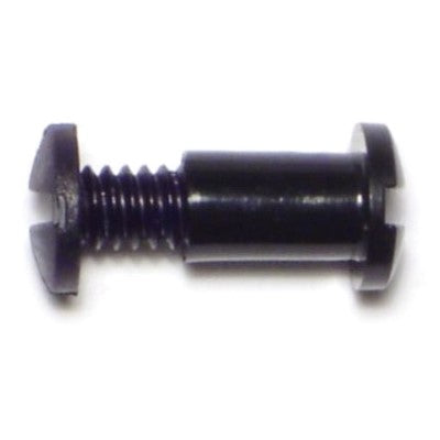 3/8" x 25/64" Black Plastic Posts with Screws