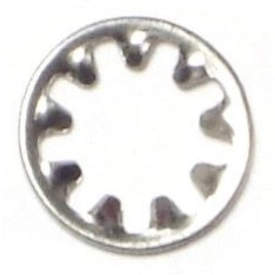 1/4" x 31/64" 18-8 Stainless Steel Internal Tooth Lock Washers