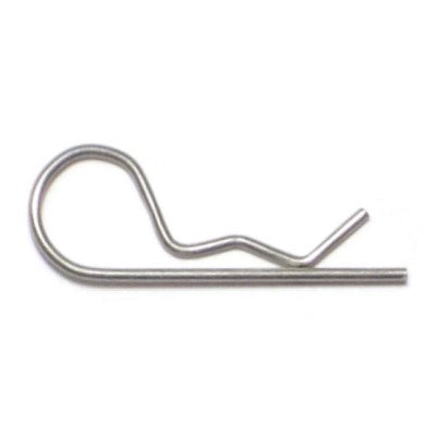 .042" x 1" 18-8 Stainless Steel Hitch Pin Clips